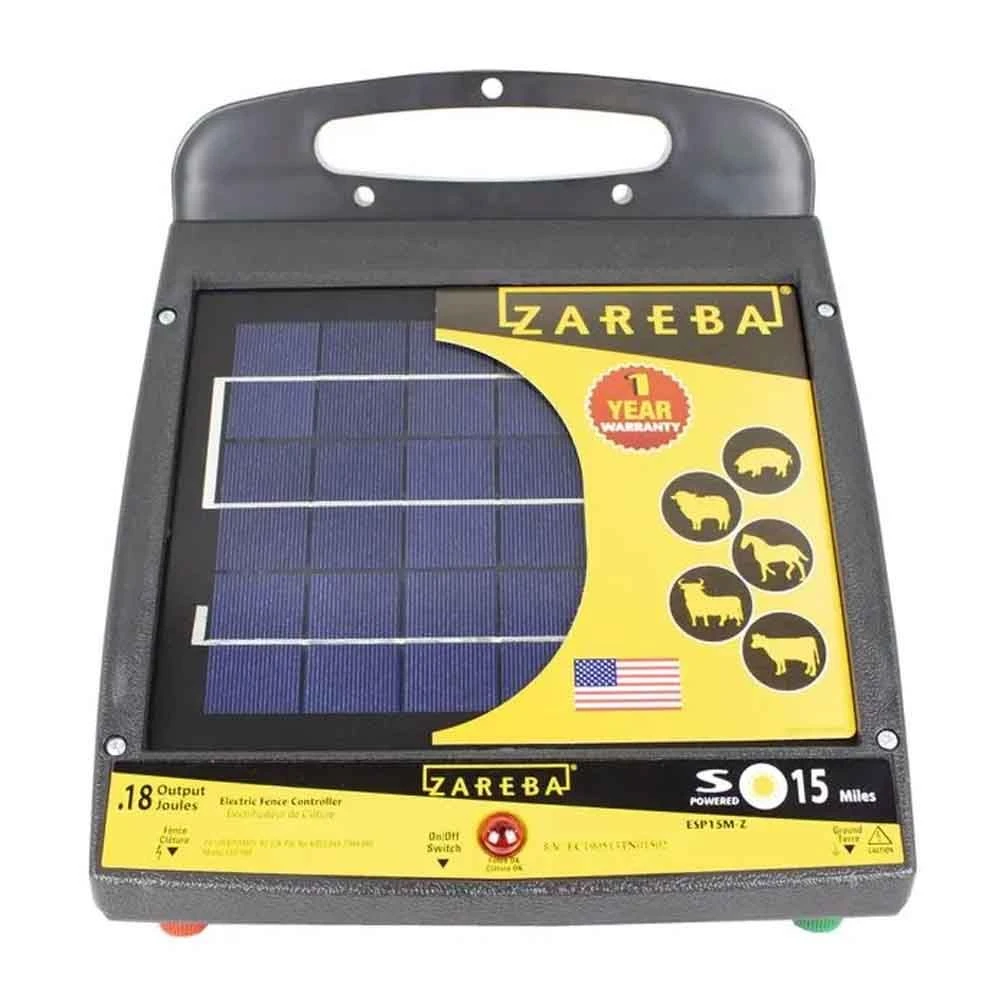 Zareba 15-Mile Solar Low Impedance Fence Charger 3 Zareba 15-Mile Solar Low Impedance Fence Charger