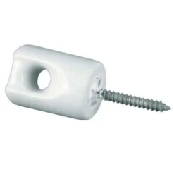 Zareba Small Ceramic Lag Screw Insulator