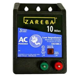 Zareba 10 Mile AC Powered Low Impedance Charger