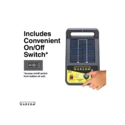 Zareba 5 Mile Solar Low Impedance Fence Charger 13 Zareba 5 Mile Solar Low Impedance Fence Charger -FENCING Sales 7379225 3