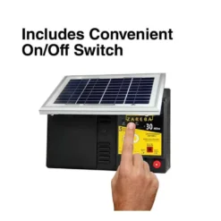 Zareba 30 Mile Solar Low Impedance Charger -FENCING Sales 7379230 2
