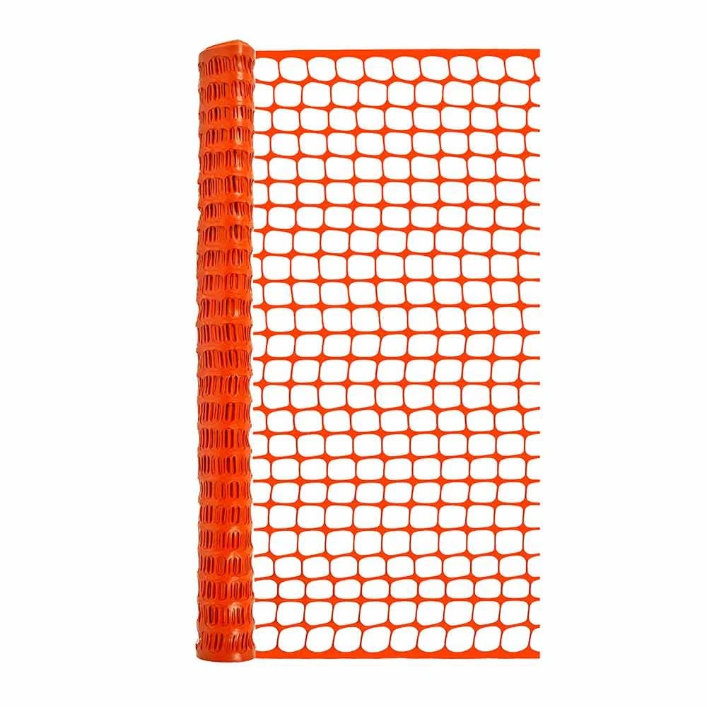 Garden Zone Orange Plastic Barrier Fence 3 Garden Zone Orange Plastic Barrier Fence