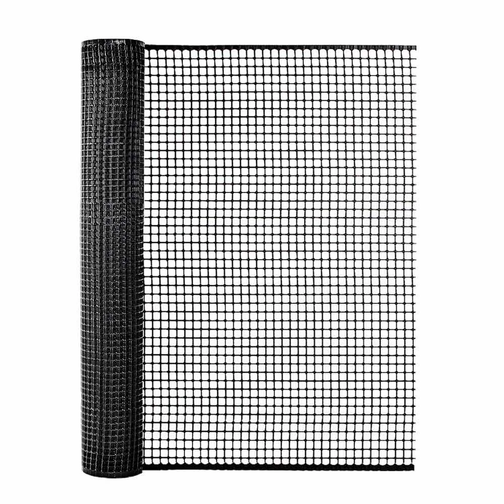 Garden Zone 1/2 In. Black Plastic Fence 24 In. X 15 Ft. 3 Garden Zone 1/2 In. Black Plastic Fence 24 In. X 15 Ft.