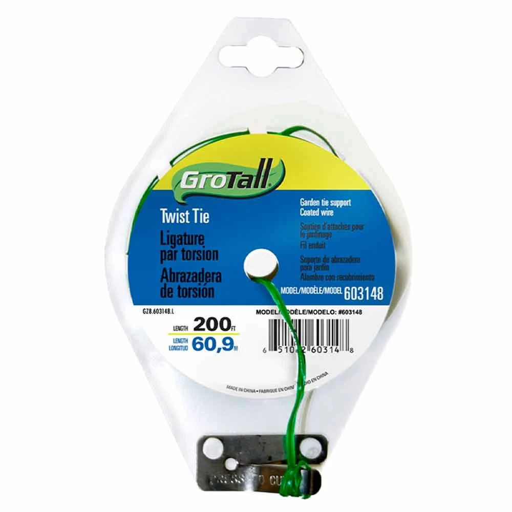Garden Zone Garden Craft Twist Tie With Cutter 2 Garden Zone Garden Craft Twist Tie With Cutter