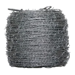Ok Brand Hi-Tensile 4-Point Barbed Wire, 15-1/2 Gauge