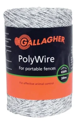 Gallagher Electric Fence PolyWire 656 Ft.