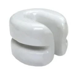 Zareba Ceramic Corner Post Insulator - Heavy Duty U-Shaped